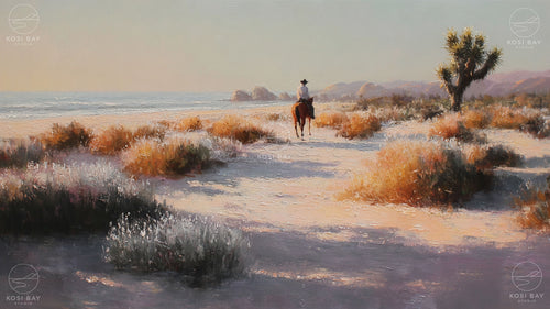 Coastal Cowboy | Digital Art for Frame TV