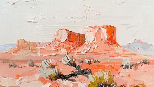 Desert Mesa | Digital Art for Frame TV