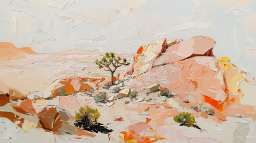 Desert Pastels | Digital Art for Frame TV