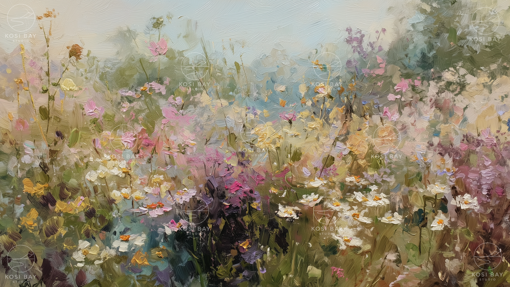 Fields of Joy | Digital Art for Frame TV