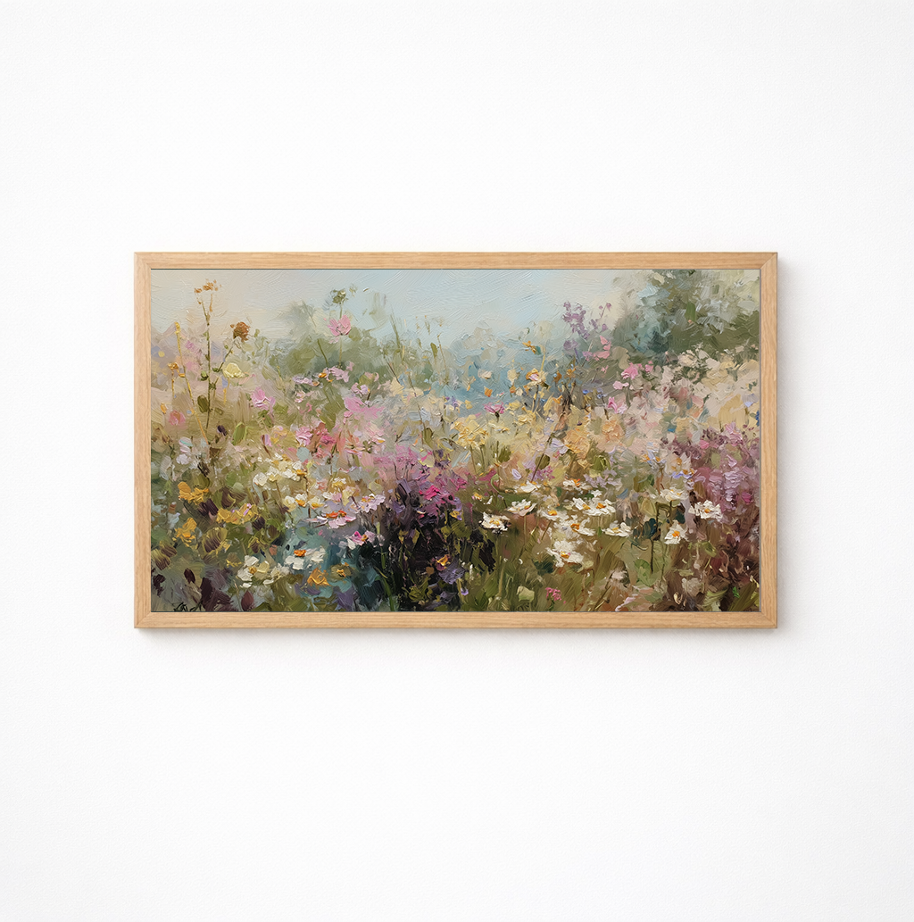 Fields of Joy | Digital Art for Frame TV