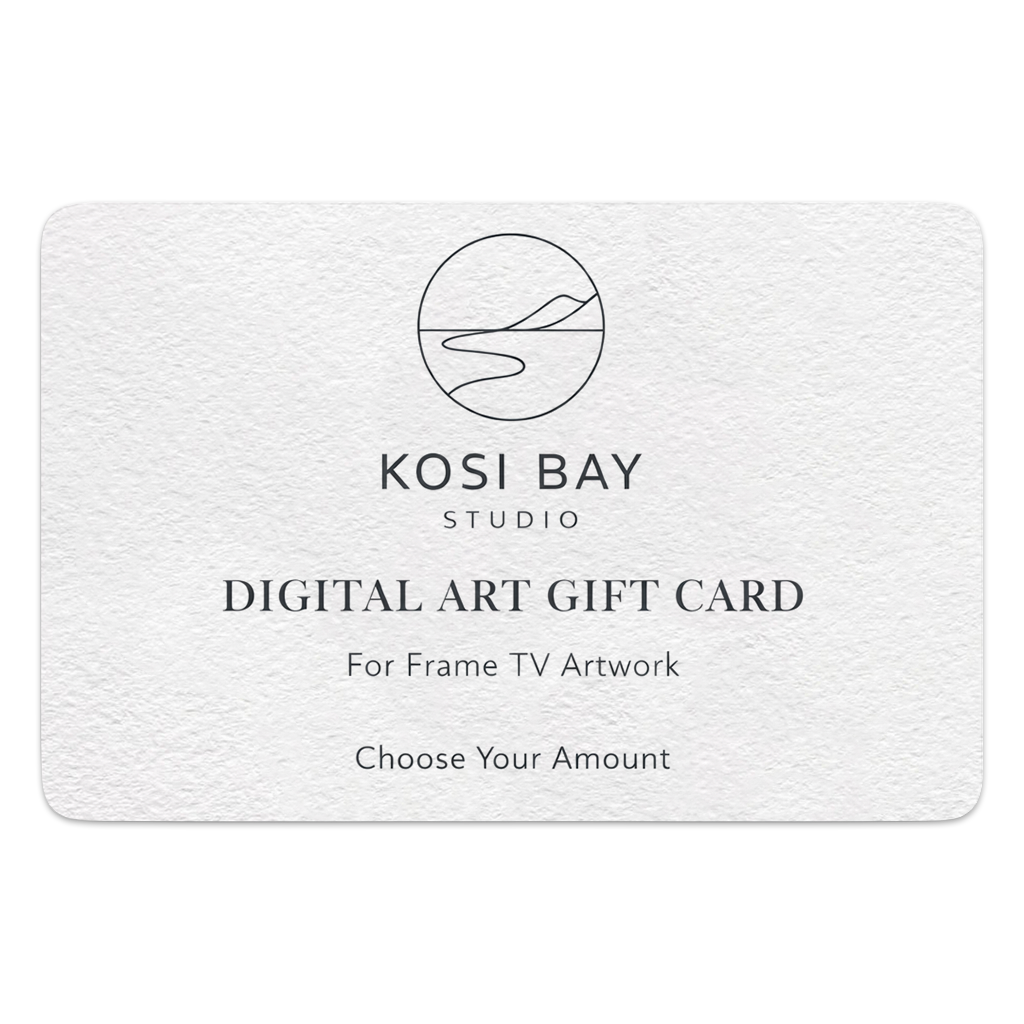 Digital Art Gift Card