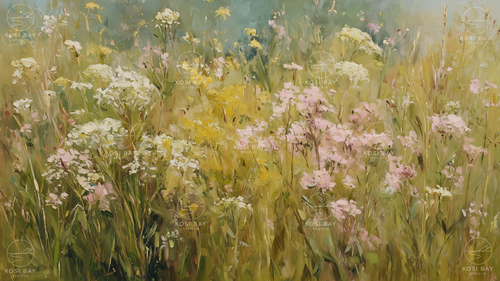 Golden Spray | Digital Art for Frame TV