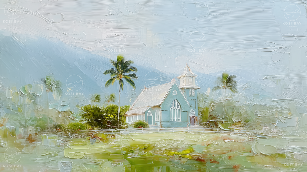 Green Chapel, Hawaii | Digital Art for Frame TV