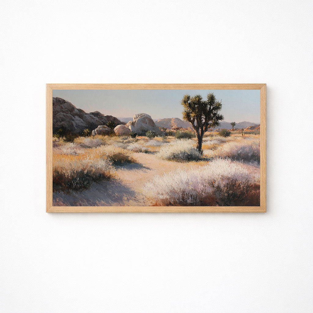 Dusty Path, Joshua Tree | Digital Art for Frame TV