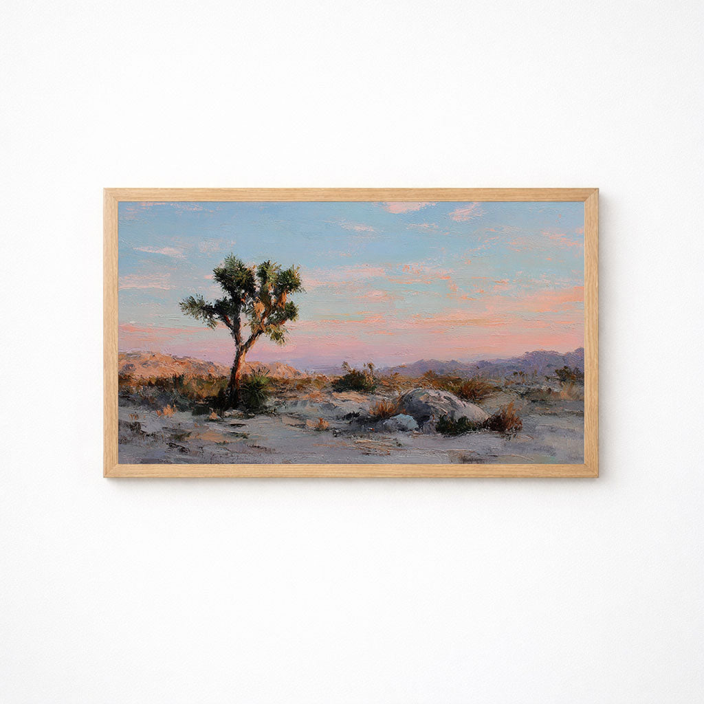 Dusk, Joshua Tree | Digital Art for Frame TV