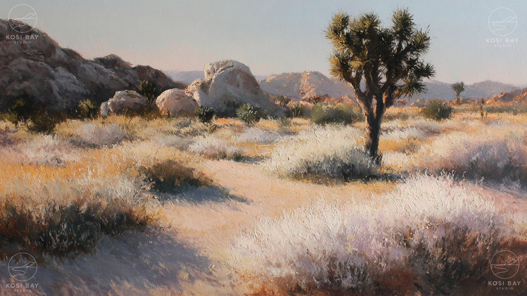 Dusty Path, Joshua Tree | Digital Art for Frame TV
