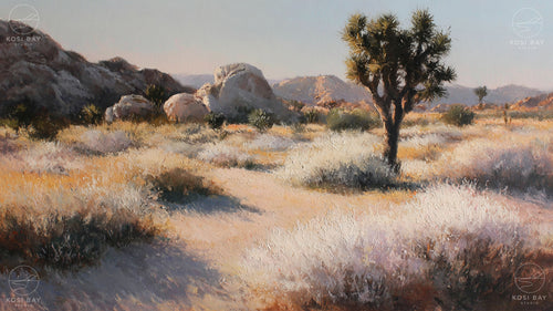 Dusty Path, Joshua Tree | Digital Art for Frame TV