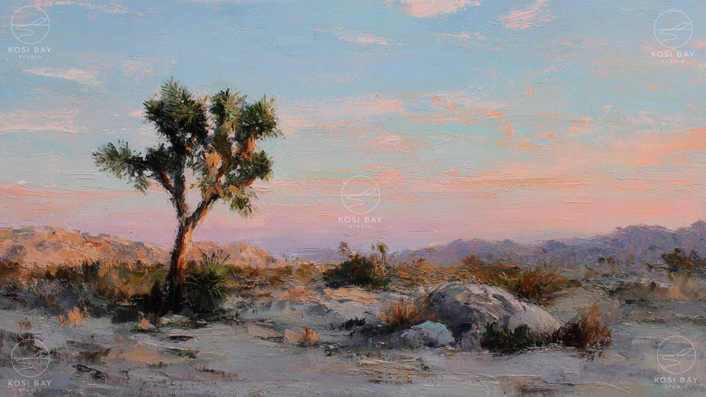 Dusk, Joshua Tree | Digital Art for Frame TV
