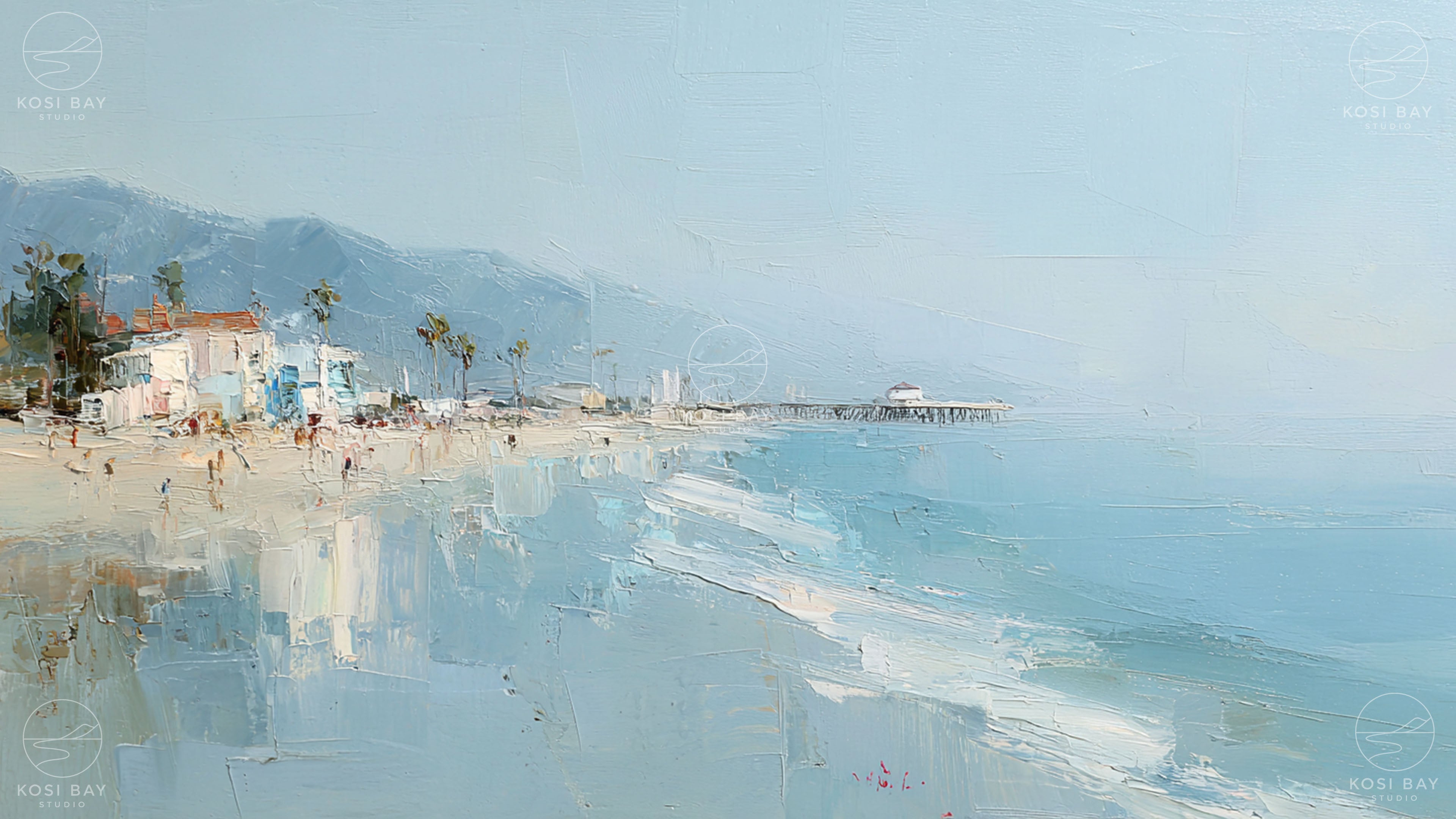 Surfrider Beach, Malibu | Digital Art for Frame TV