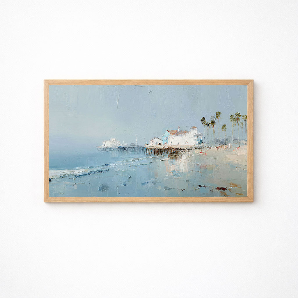 Malibu Pier | Digital Art for Frame TV