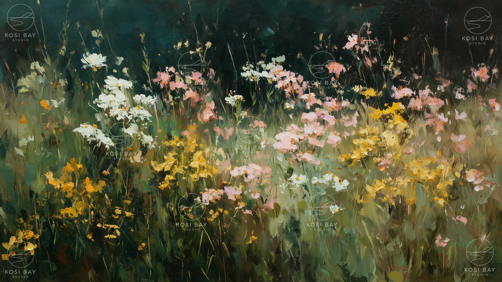 Summer Petals | Digital Art for Frame TV